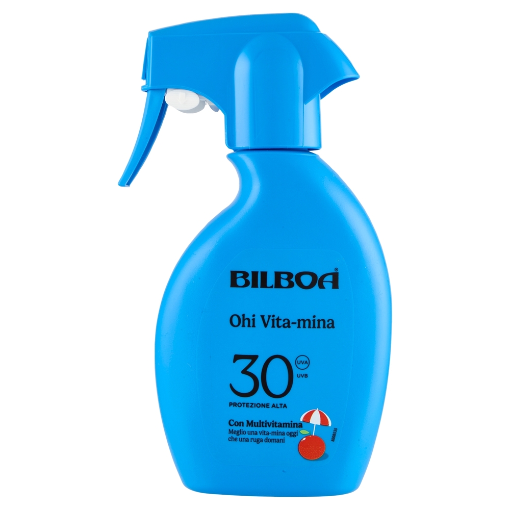 Bilboa Ohi Vita-mina 30 Protezione Alta con Multivitamina 250 ml